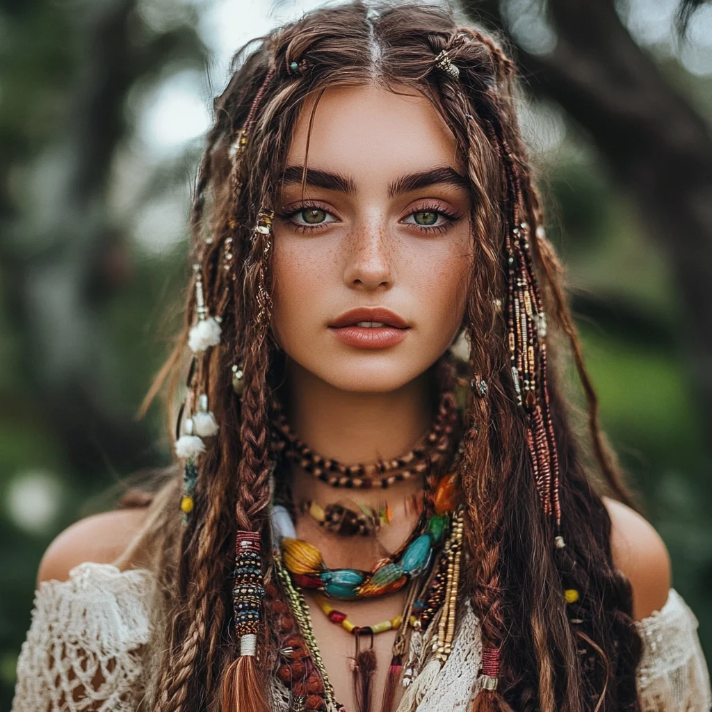 Bohemian Braids: Effortless Style with a Touch of Wanderlust