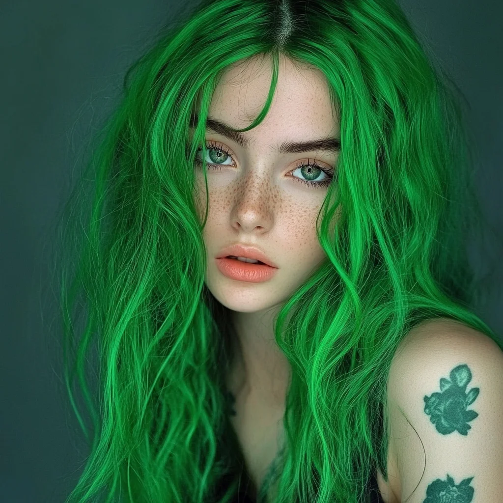 Bold and Vibrant: Embrace the Eye-Catching Allure of Luscious Green Waves