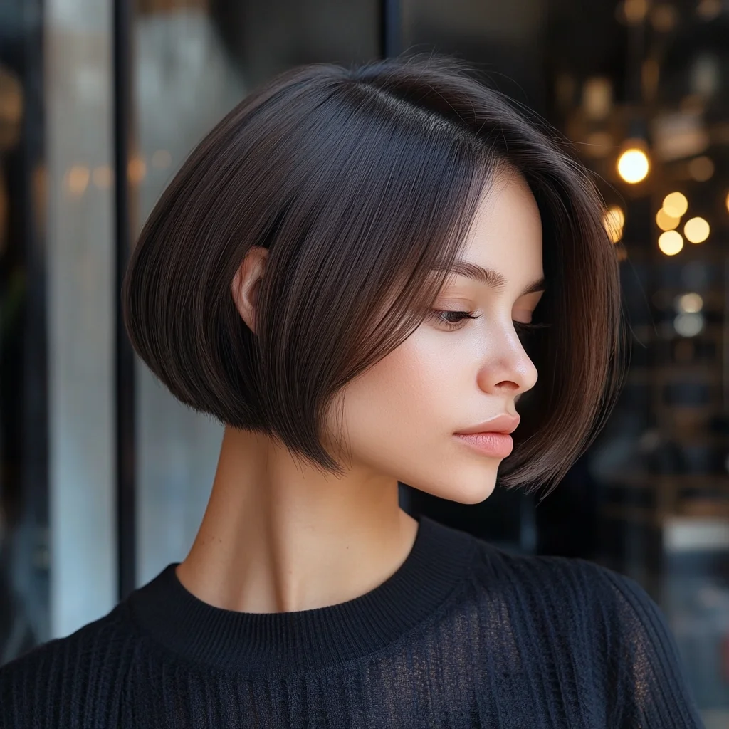 Chic and Sleek: The Modern Textured Bob for Effortless Elegance