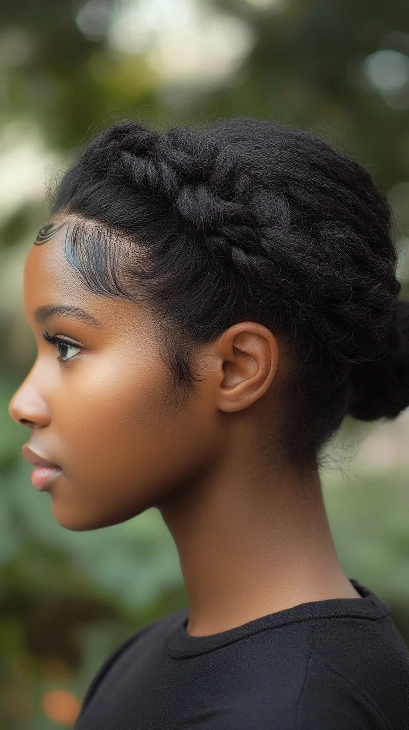 Effortless Elegance: The Chic Braided Bun for Every Occasion