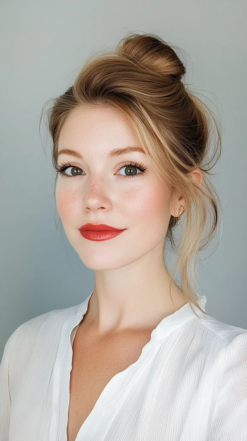 Effortless Elegance: The Perfect Messy Bun for Any Occasion