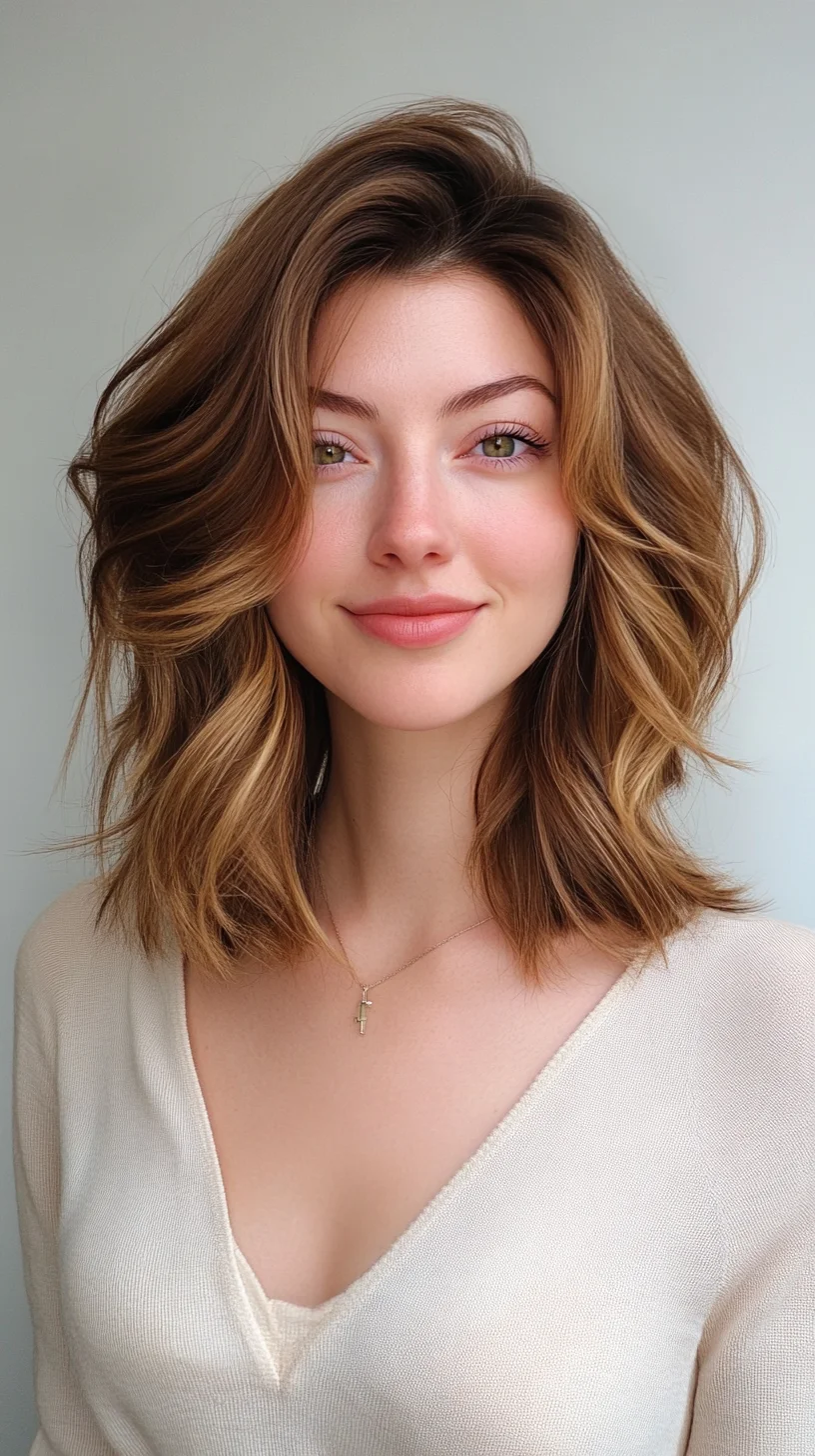 Effortless Textured Waves: A Stylish Approach to Modern Hair