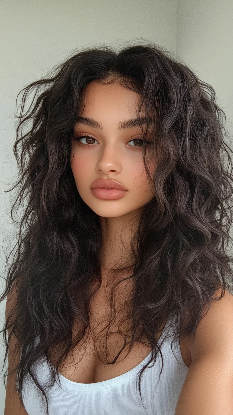 Effortless Waves: Embrace Full-Bodied Texture for a Lush Look