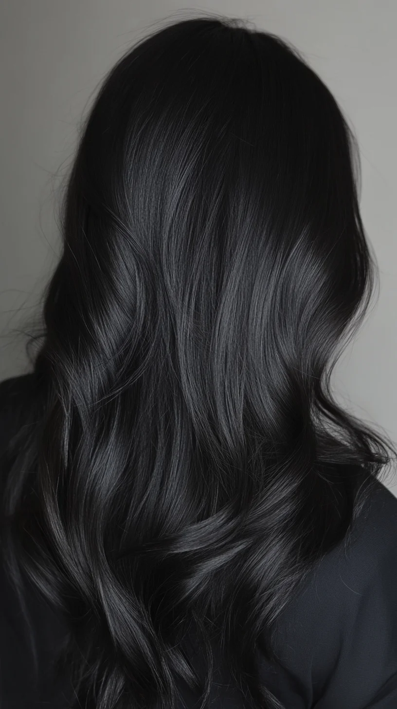 Effortless Waves: Embrace the Lush Volume of Long, Glossy Hair