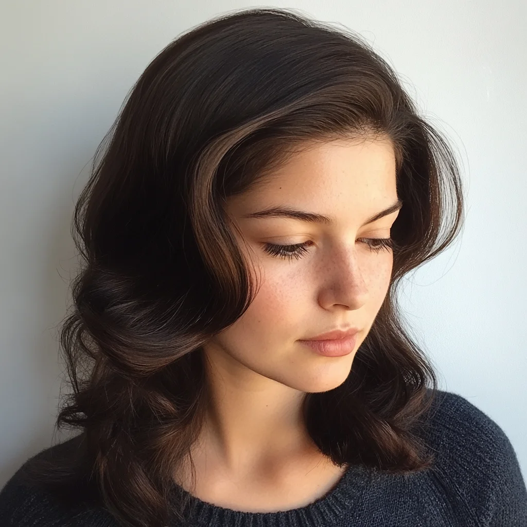 Effortless Waves: The Timeless Charm of Soft, Face-Framing Curls