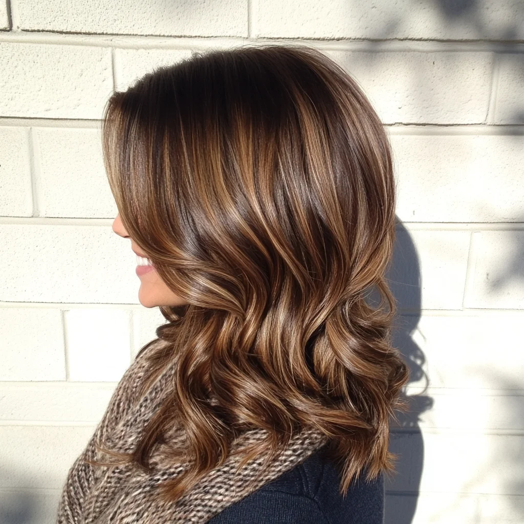 Effortless Waves with Highlighted Depth for a Chic Look