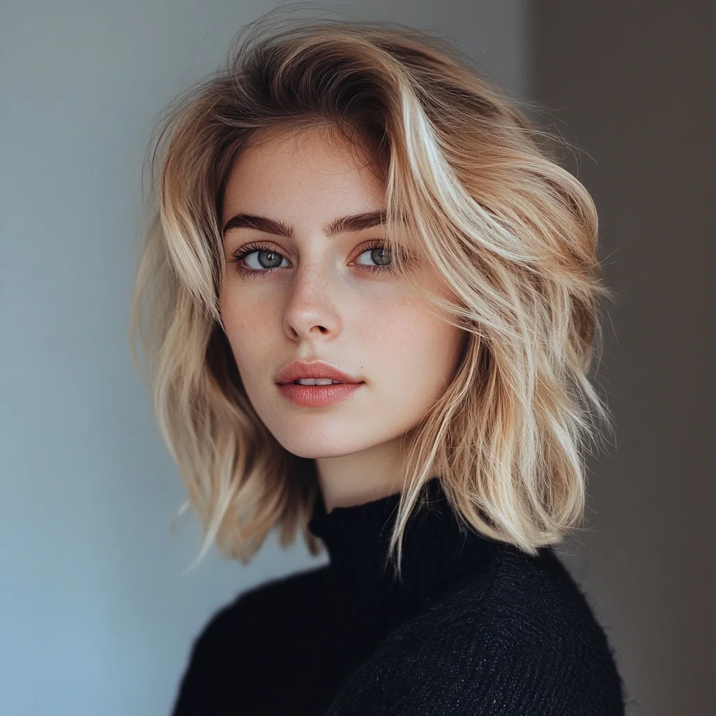 Effortlessly Chic Beachy Waves: The Perfect Blend of Texture and Style