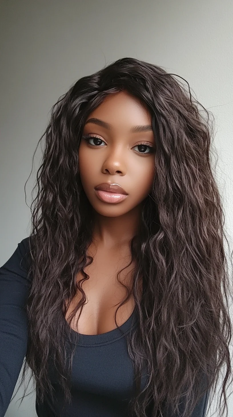 Effortlessly Chic: Embrace the Dreamy Waves with Natural Volume