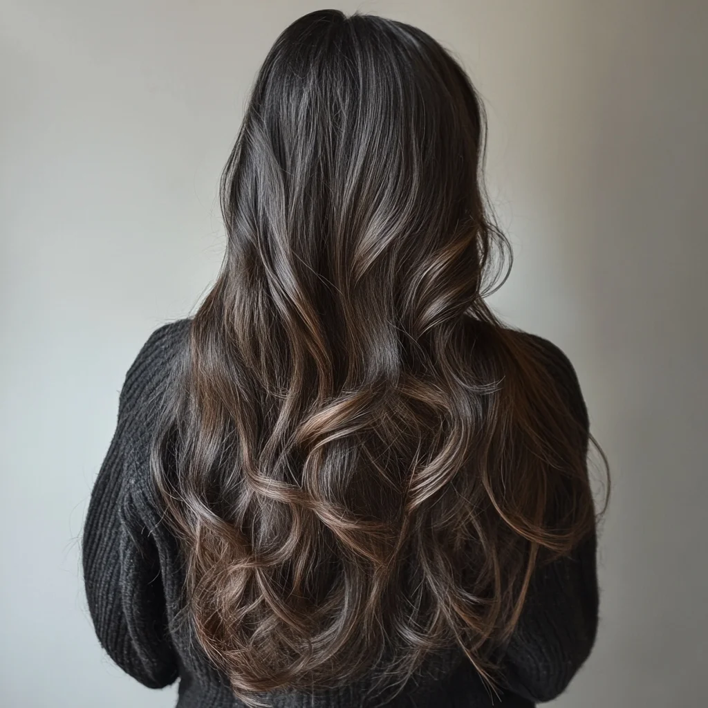 Effortlessly Chic: Long, Loose Waves for Radiant Hair