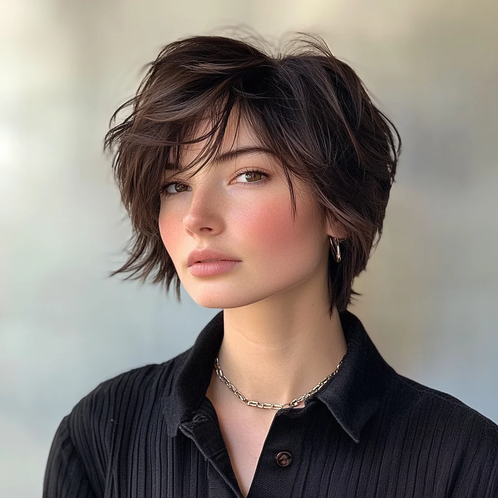 Effortlessly Chic Textured Bob: The Must-Have Hairstyle for a Modern Look