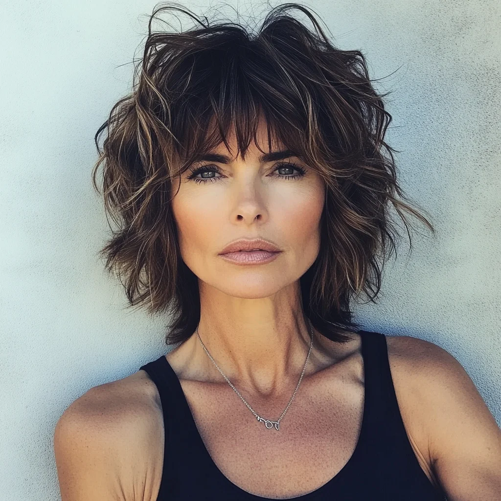 Effortlessly Chic Textured Lob with Face-Framing Layers