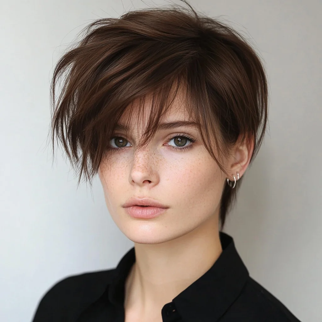 Effortlessly Chic: The Dynamic Textured Pixie Cut for Modern Styles