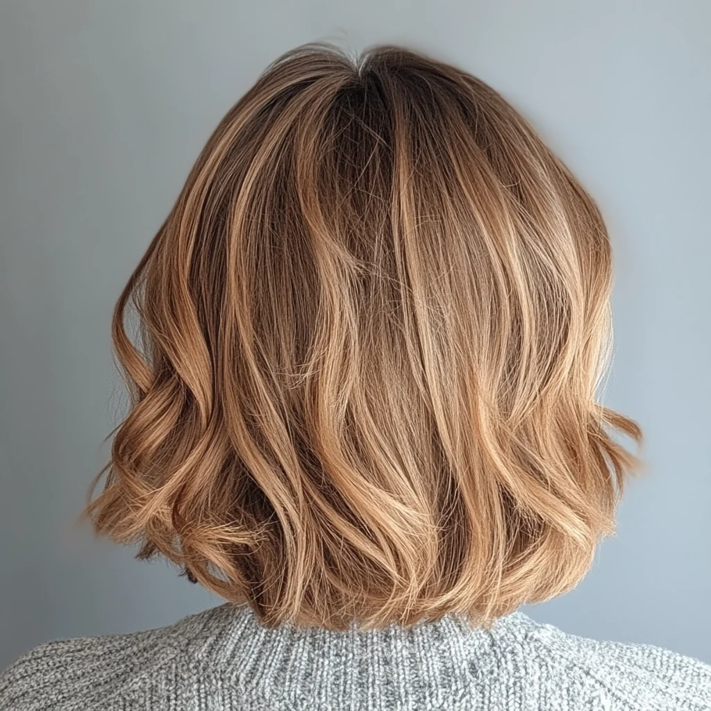 Effortlessly Chic: The Flawless Wavy Bob for Any Occasion