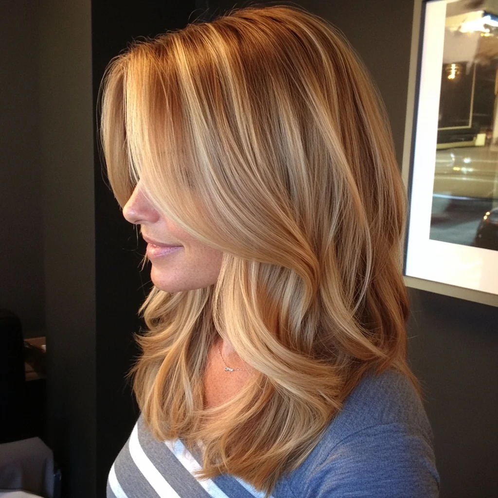 Effortlessly Chic: The Luxe Layered Blowout for Radiant Movement