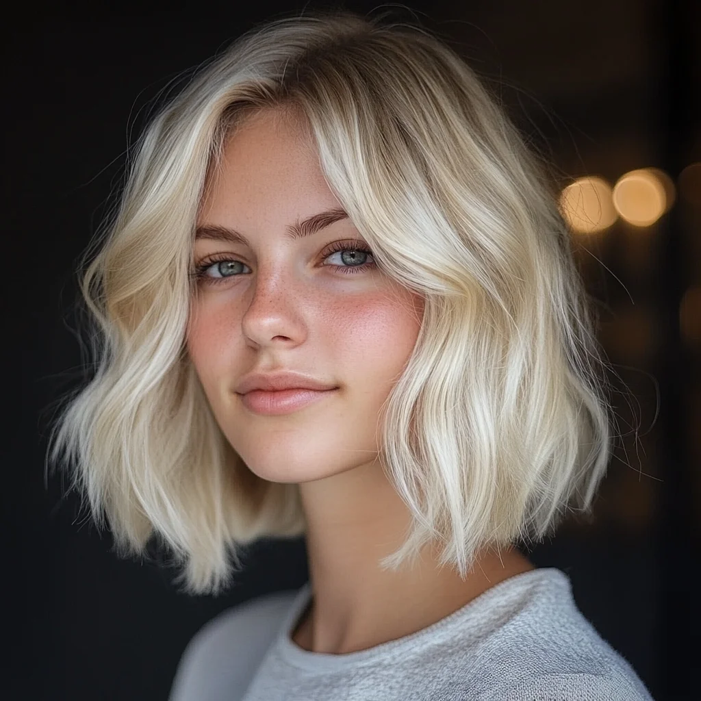 Effortlessly Chic: The Modern Beachy Bob That Turns Heads