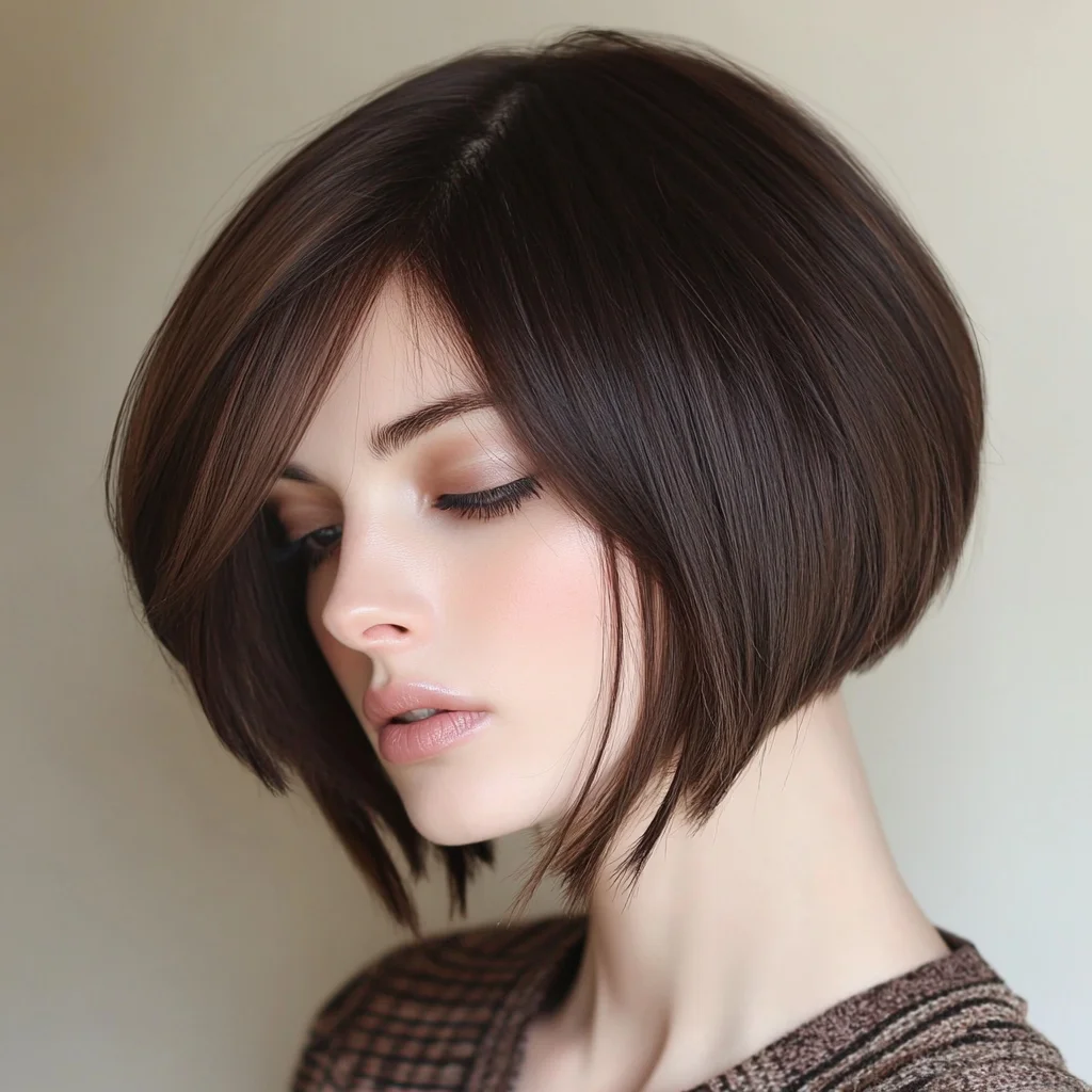 Effortlessly Chic: The Modern Inverted Bob Hairstyle