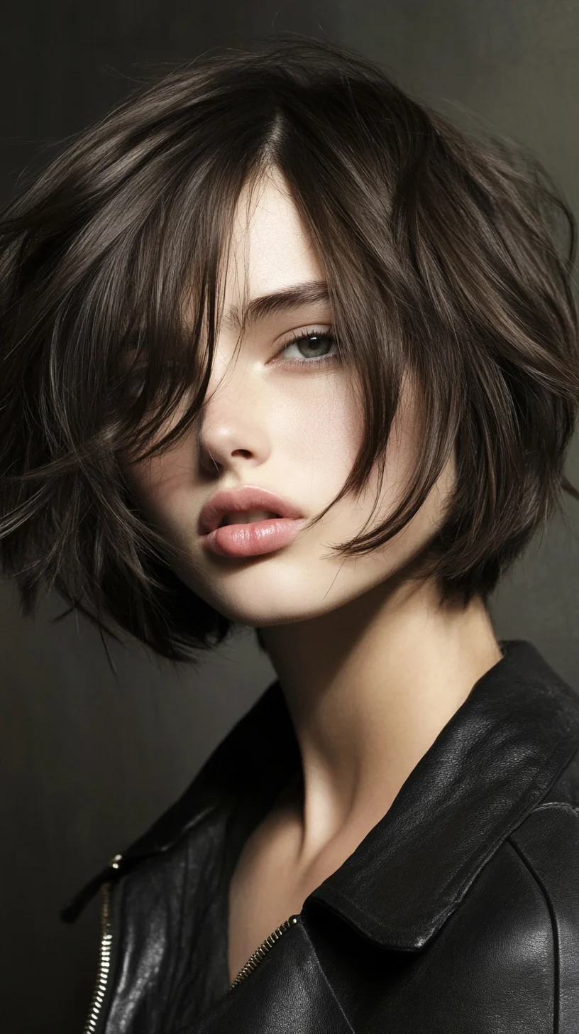 Effortlessly Chic: The Modern Messy Bob Hairstyle