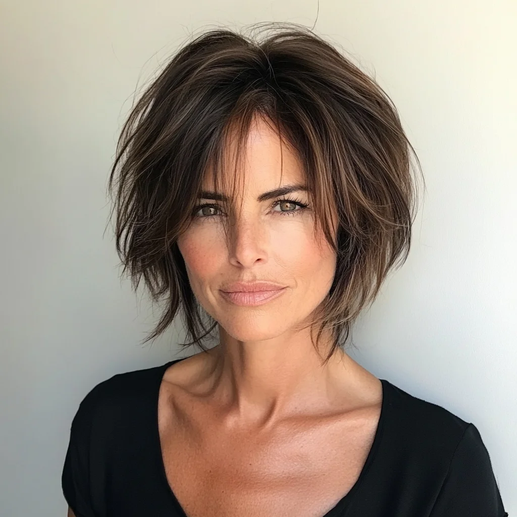 Effortlessly Chic: The Modern Shag Cut for a Playful, Tousled Look