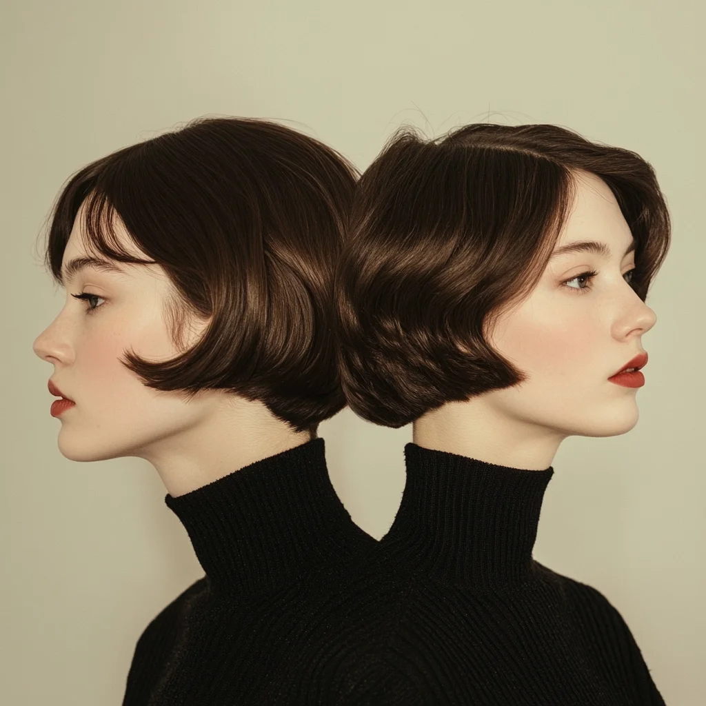 Effortlessly Chic: The Modern Textured Bob for a Bold Statement