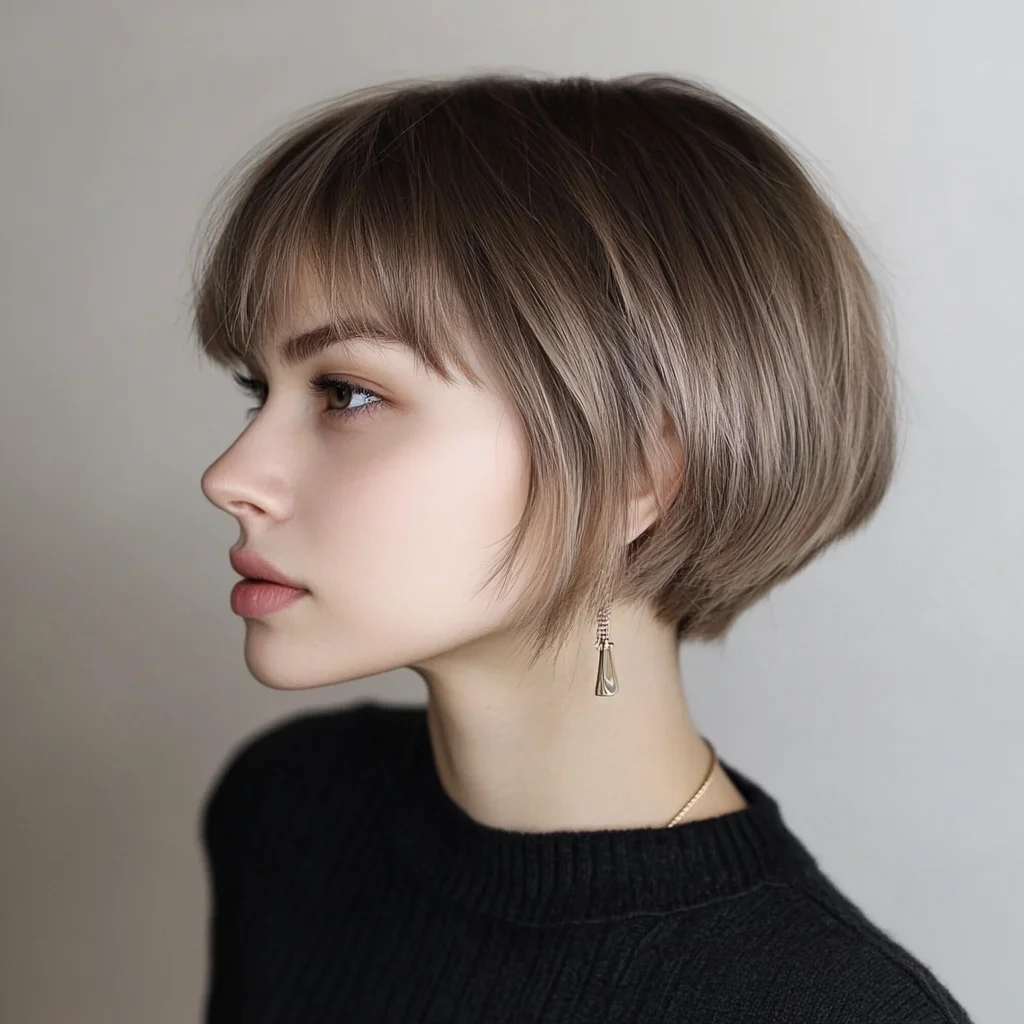 Effortlessly Chic: The Modern Textured Bob for Every Occasion