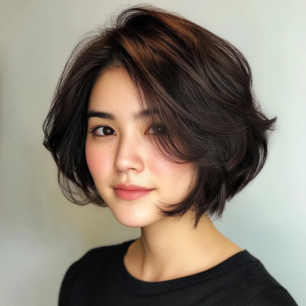 Effortlessly Chic: The Modern Textured Bob for Every Occasion