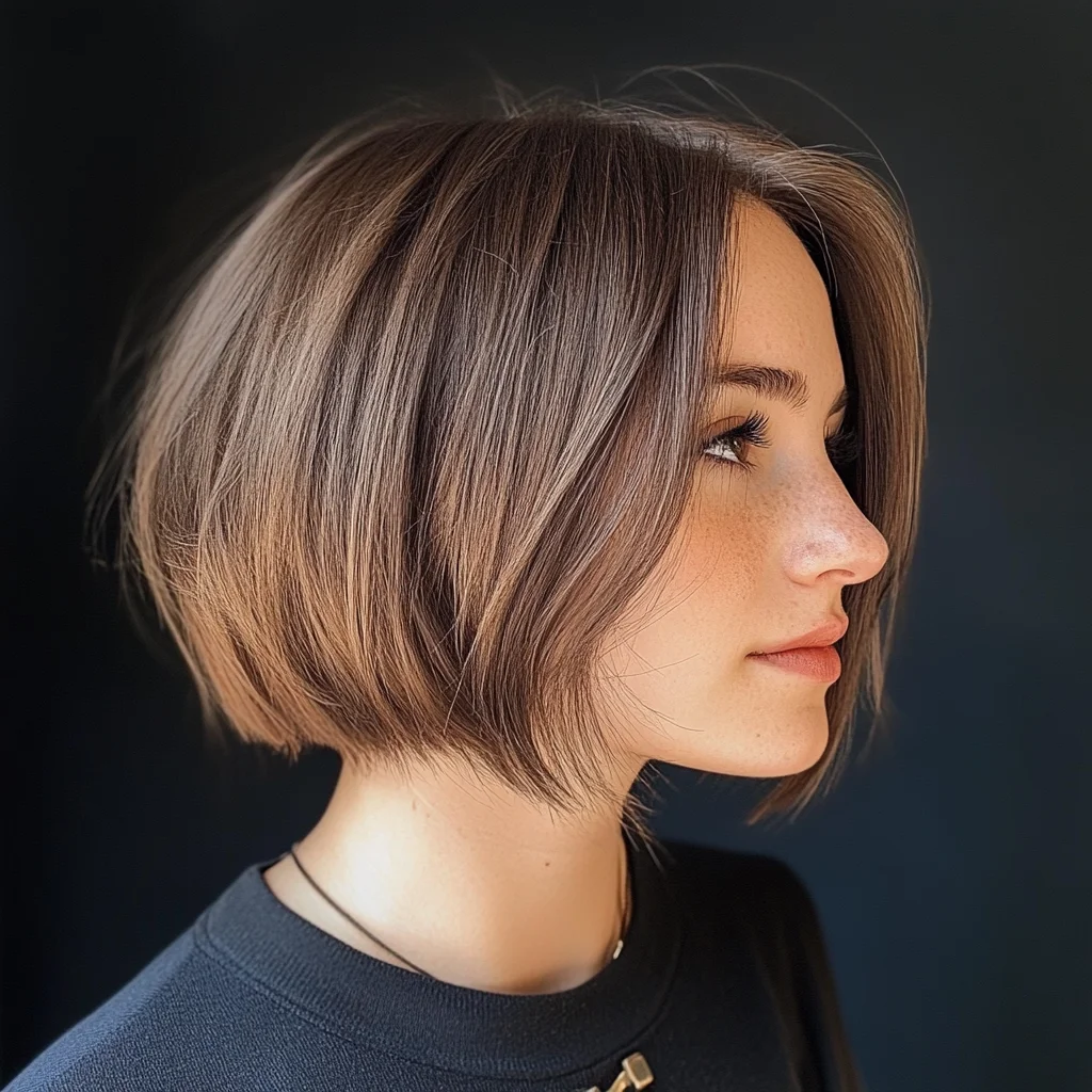 Effortlessly Chic: The Modern Textured Bob for Every Occasion