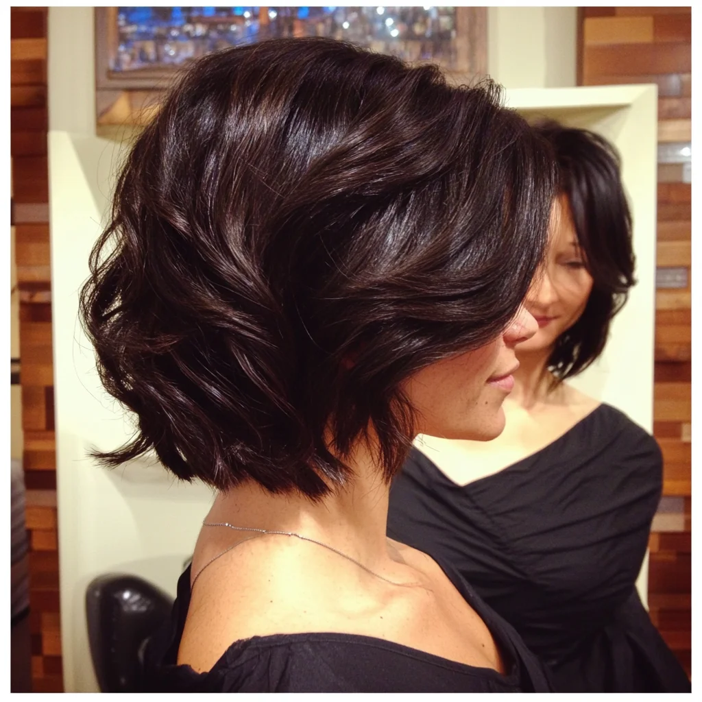 Effortlessly Chic: The Modern Textured Lob for a Stylish Look