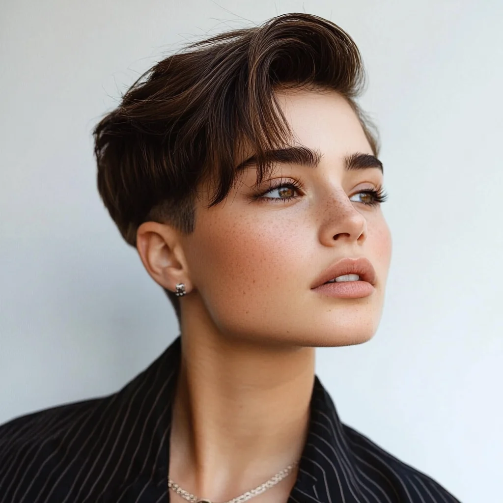 Effortlessly Chic: The Modern Textured Pixie Cut