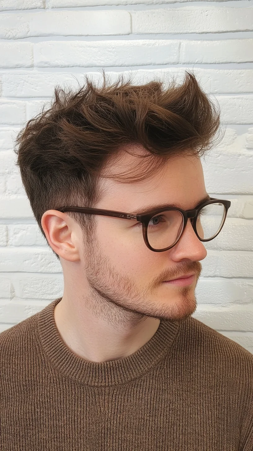 Effortlessly Chic: The Modern Textured Quiff for Instant Style