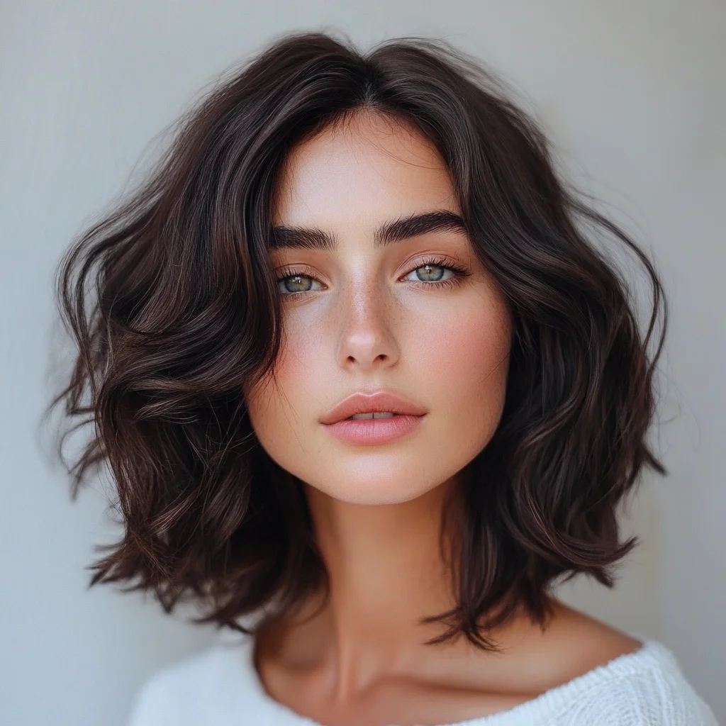 Effortlessly Chic: The Modern Wavy Bob for a Bold, Beautiful Look