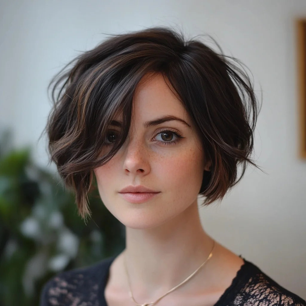 Effortlessly Chic: The Perfect Modern Textured Bob for Any Occasion