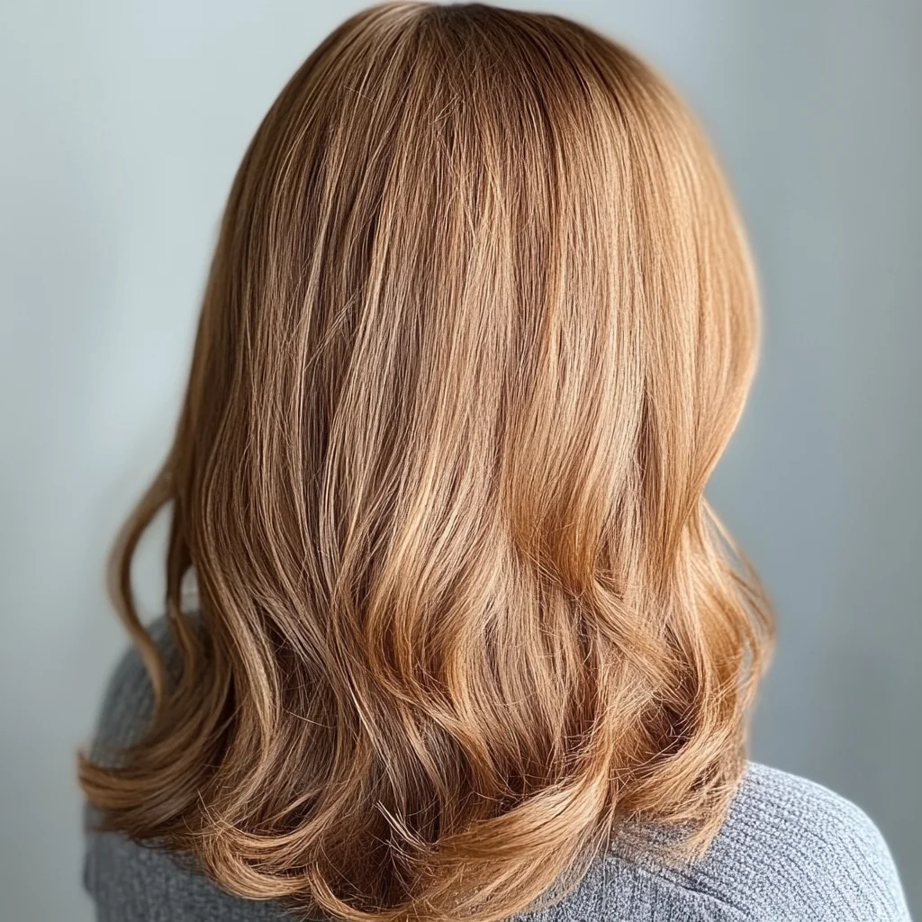 Effortlessly Chic: The Perfect Soft, Wavy Lob for a Modern Look