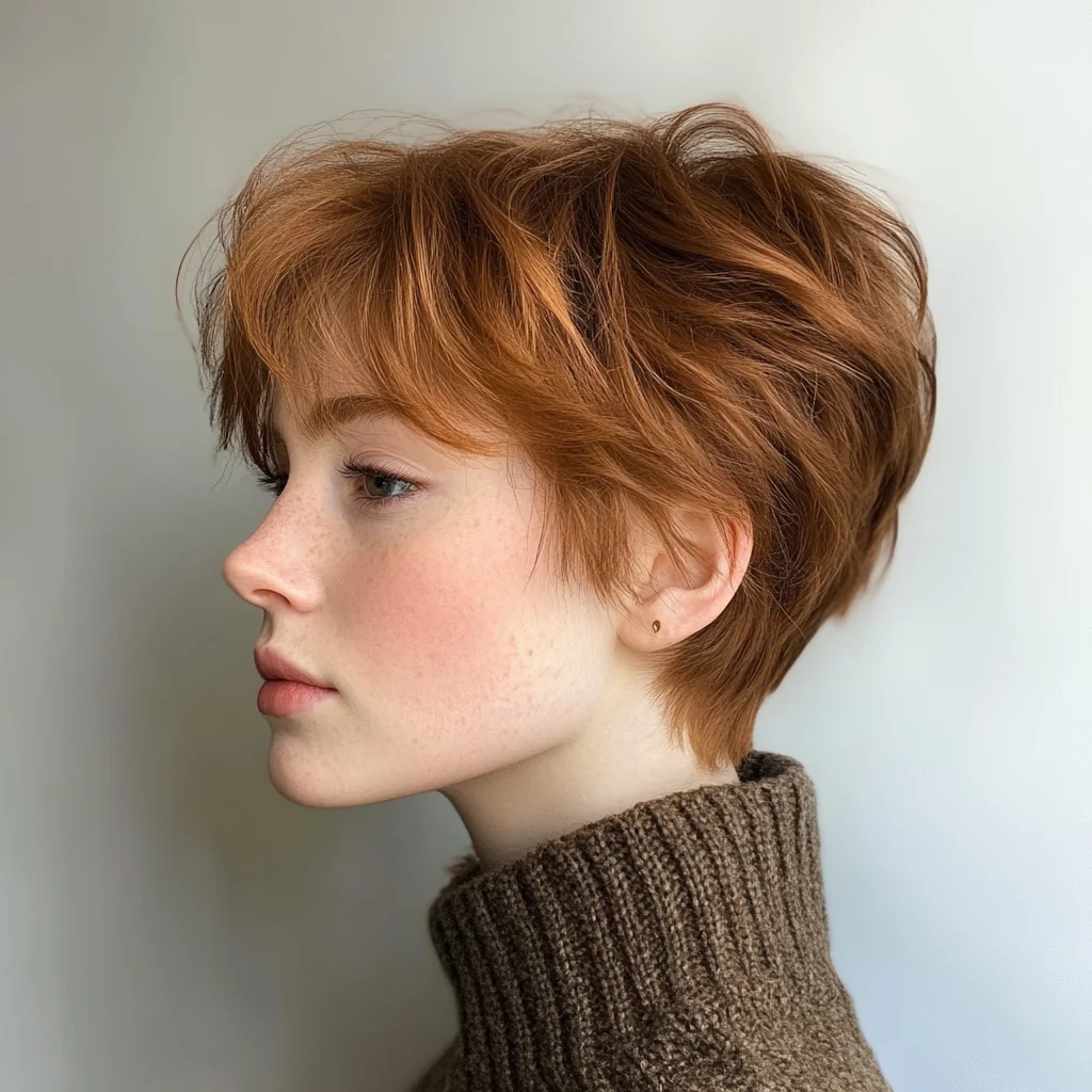 Effortlessly Chic: The Textured Pixie Cut for a Modern Look