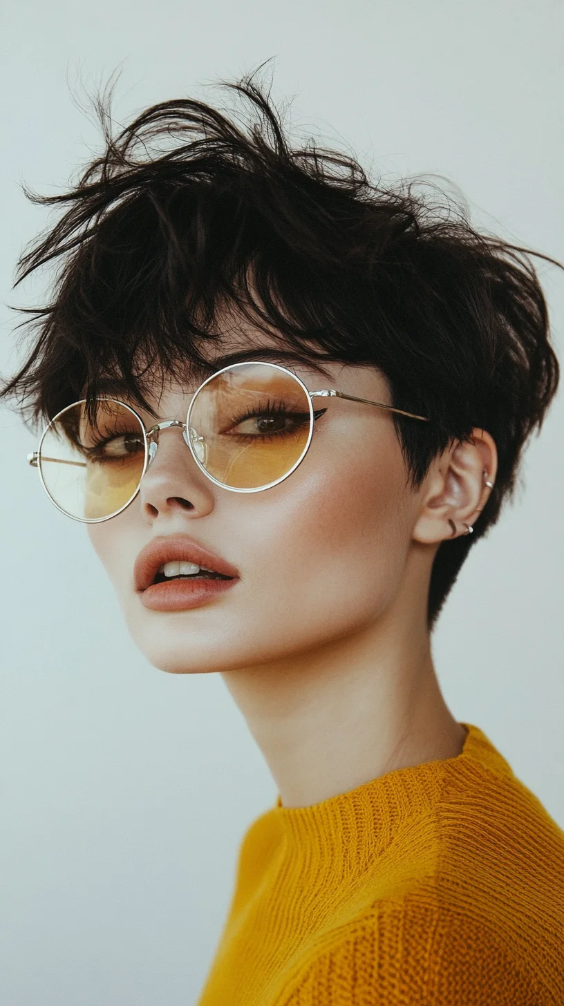 Effortlessly Chic: The Textured Pixie Cut for Bold, Modern Styles