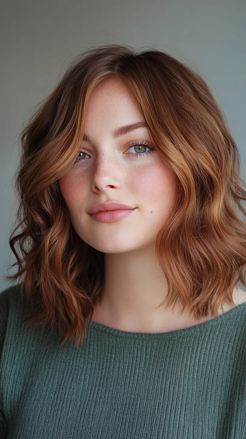 Effortlessly Chic: The Textured Wavy Lob for Every Occasion