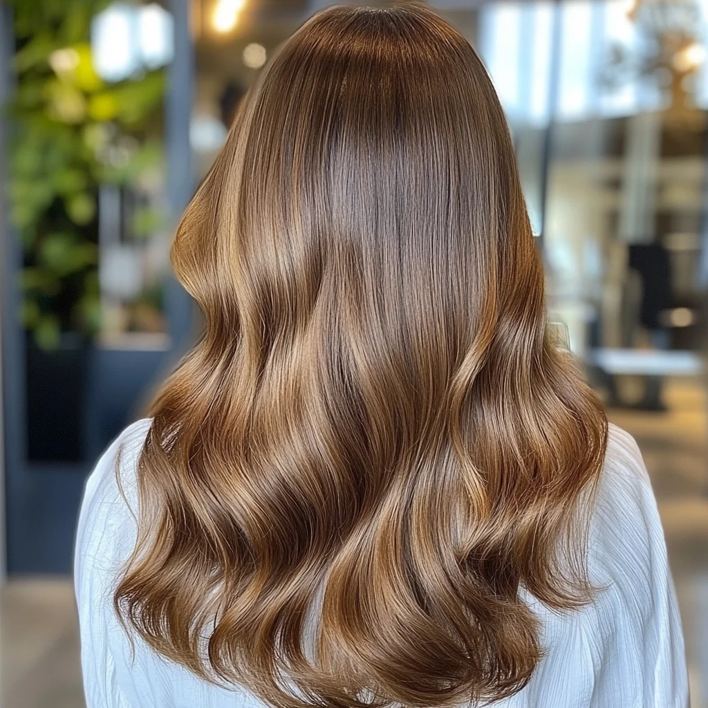 Effortlessly Elegant: The Perfect Long Wavy Hairstyle for a Radiant Look