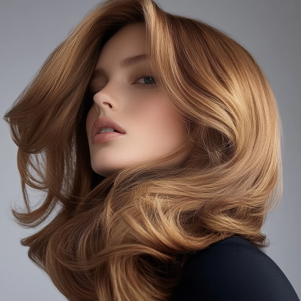 Effortlessly Glamorous: The Voluminous Layered Hairstyle for Every Occasion