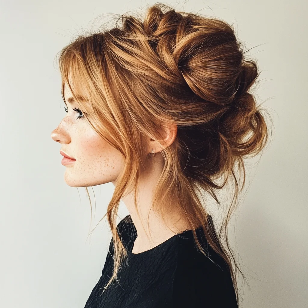 Effortlessly Romantic Braided Updo: Perfect for Any Occasion