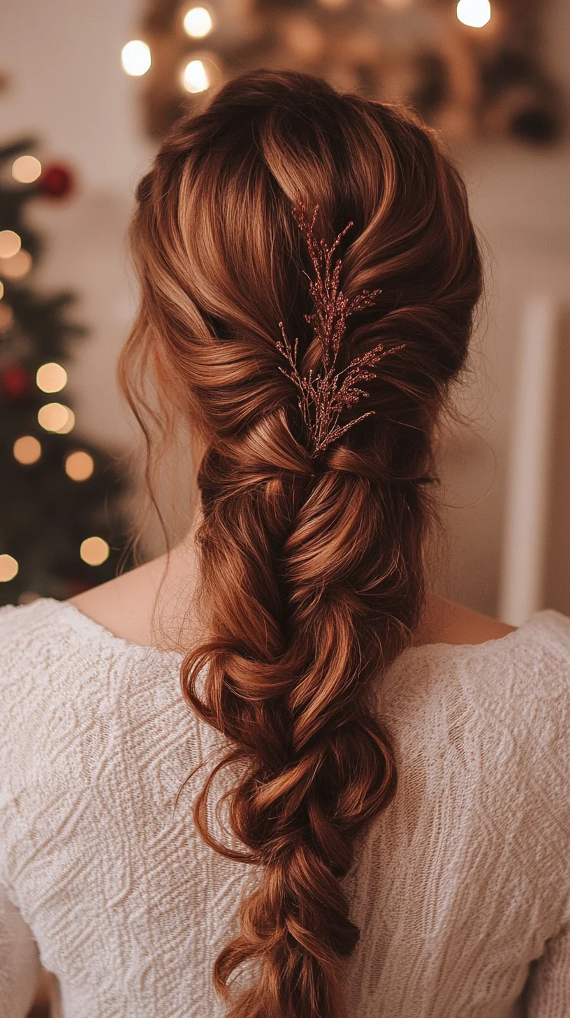 Effortlessly Romantic: The Perfect Braided Hairstyle with a Touch of Elegance