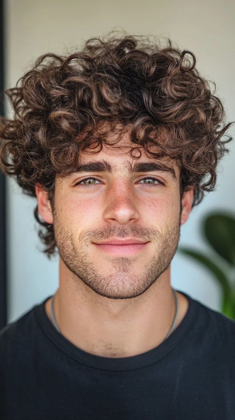 Effortlessly Stylish: Embrace the Charm of Luscious Curly Locks