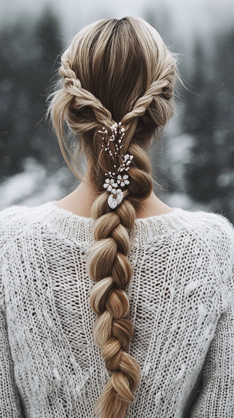 Elegant Braided Beauty: Perfect for Any Season and Occasion