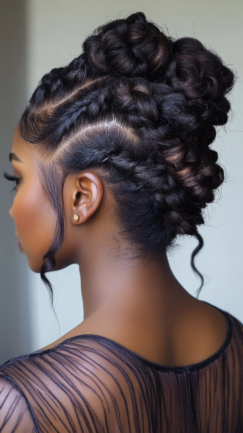 Elegant Braided Bun: A Chic and Timeless Hairstyle for Any Occasion