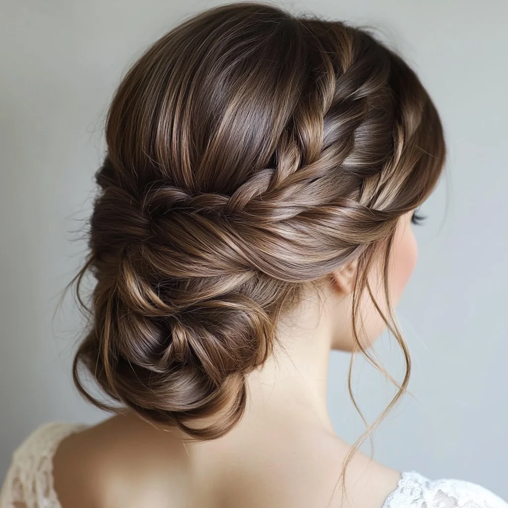 Elegant Braided Updo: A Timeless Look for Any Occasion