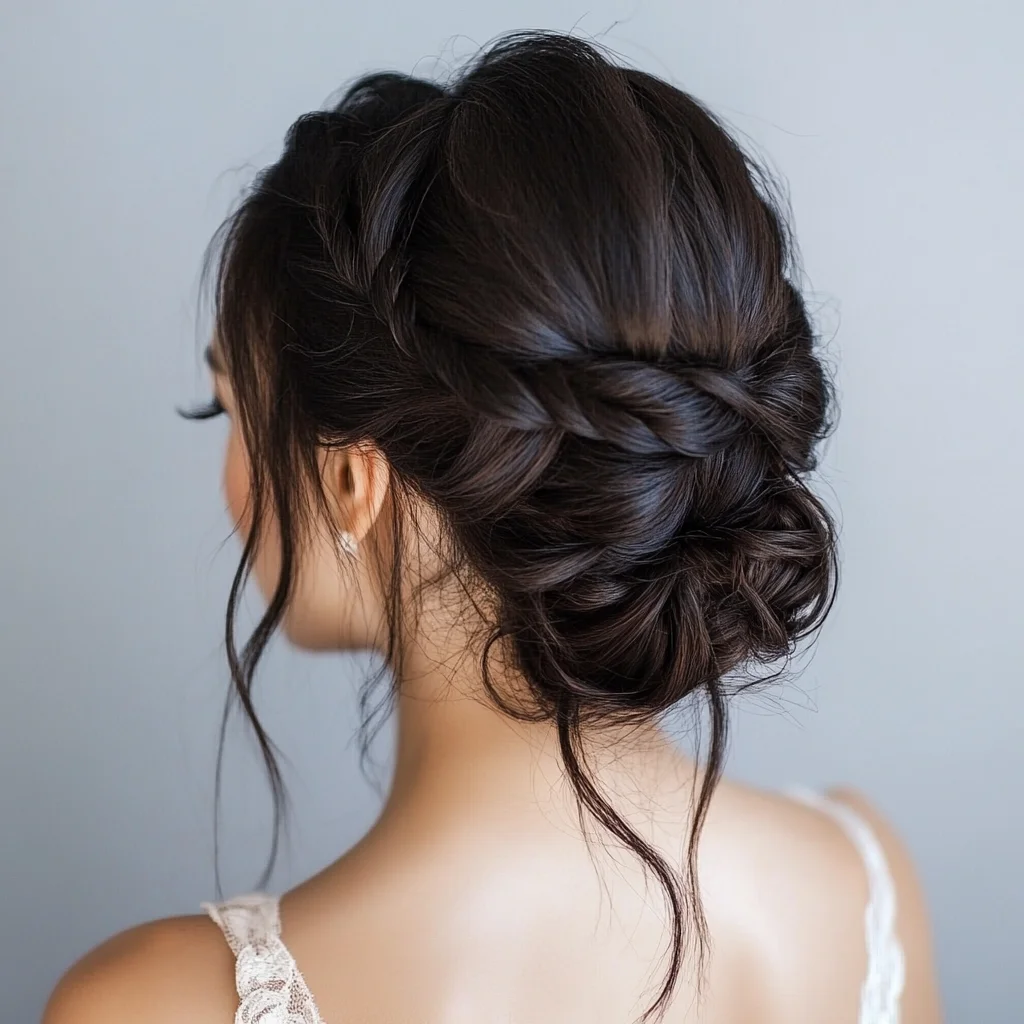 Elegant Braided Updo: A Timeless Style for Any Occasion