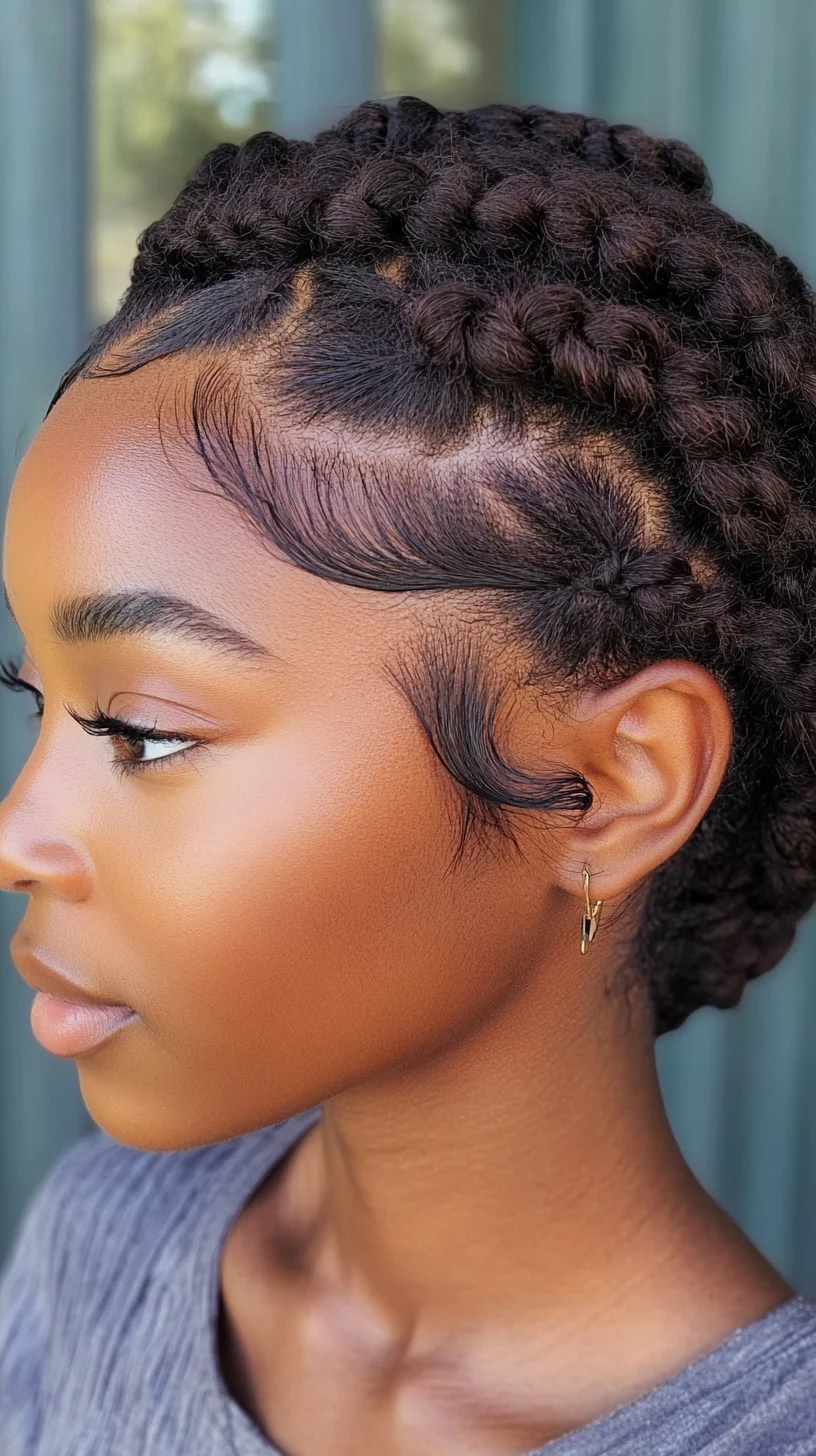 Elegant Twisted Braids: A Chic and Timeless Protective Hairstyle