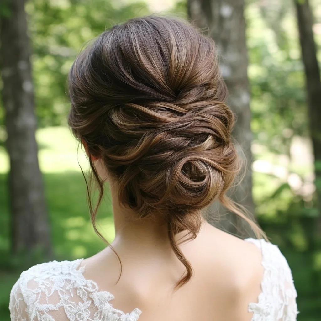 Elegant Twisted Updo: A Timeless Style for Any Occasion