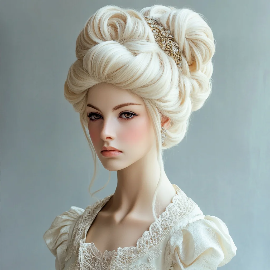 Elegant Vintage Updo: Timeless Glamour with a Modern Twist