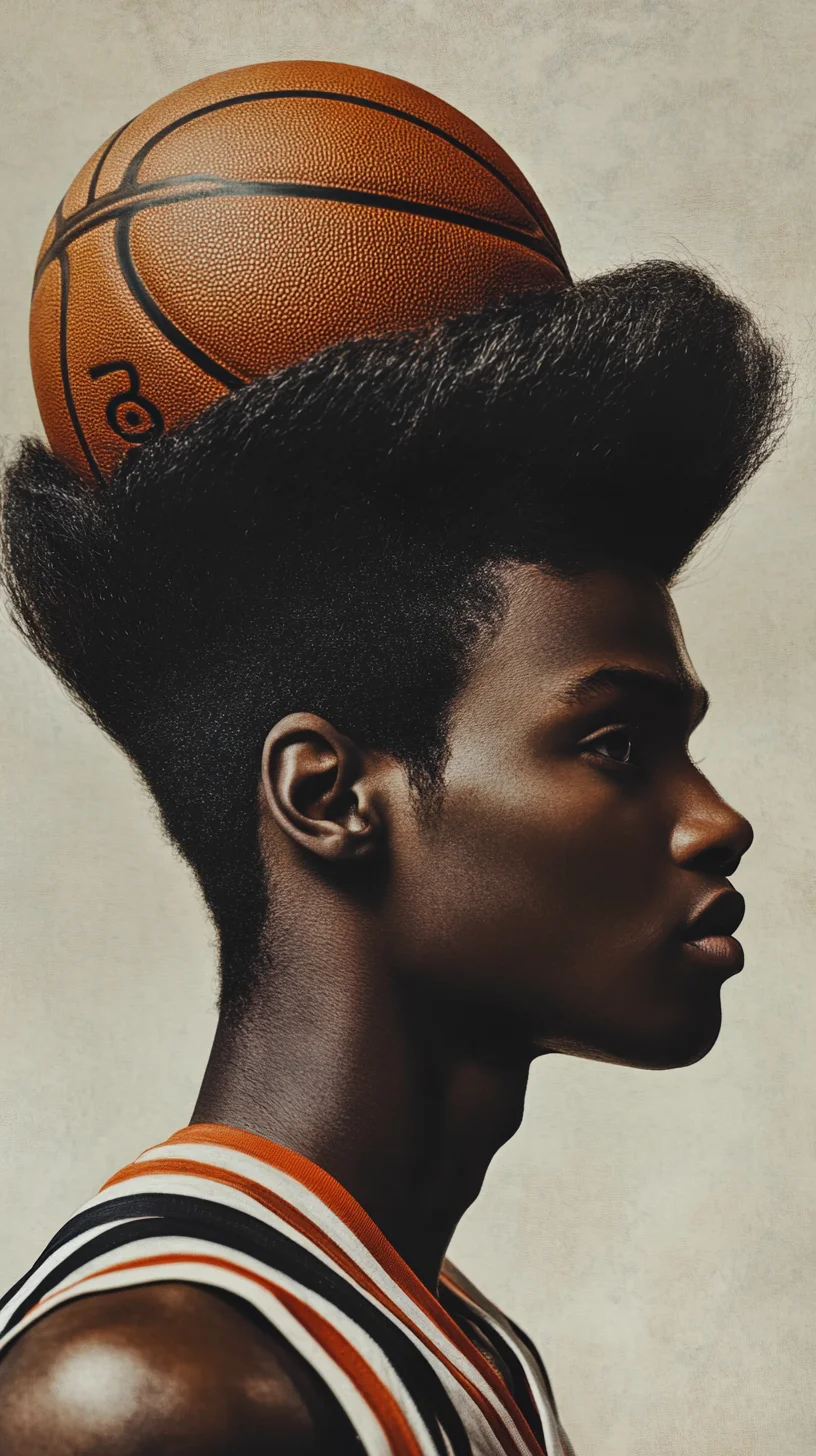 Elevate Your Look: The Bold High-Top Afro Fit for the Fearless