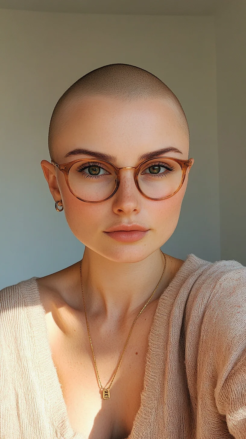 Embrace Boldness: The Chic and Contemporary Bald Look