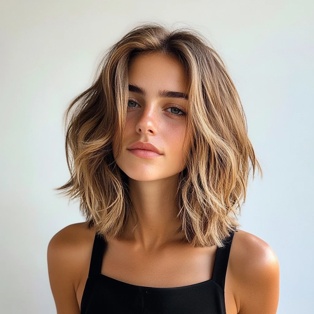 Embrace Effortless Elegance with Textured Beach Waves